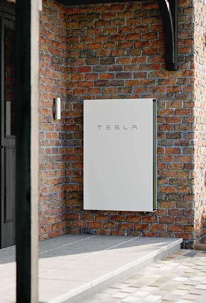 Tesla Powerwall installation image